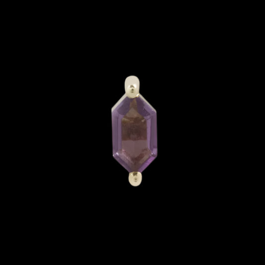 "Oh My My" Genuine Amethyst YG