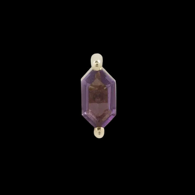 "Oh My My" Genuine Amethyst YG