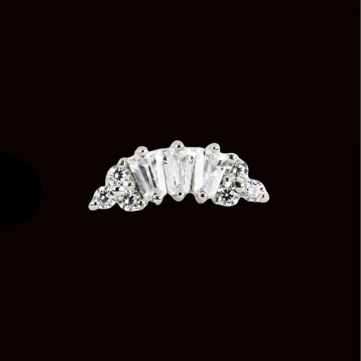 "Athena" CZ 14k WG