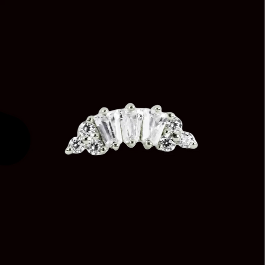 "Athena" CZ 14k WG