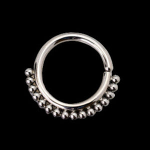 16g 3/8 Beaded Seamring Ti.