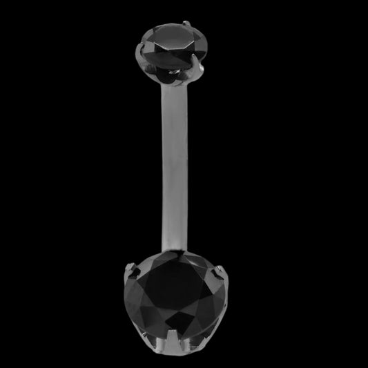 Double Black Prong Curve Ti.