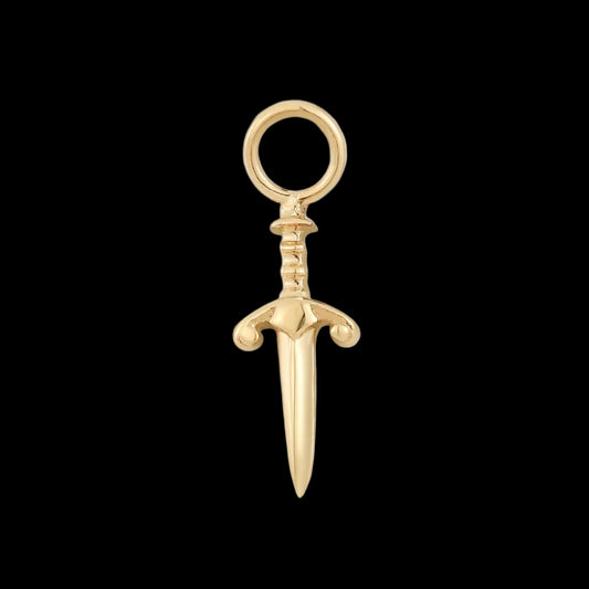 "Blade Pendant" Charm YG