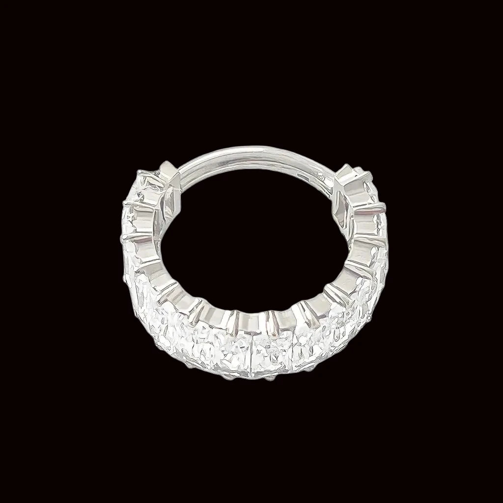 "Bling Clicker" CZ 16g 5/16 Ti.