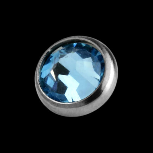 3m Blue 14g Threaded Top Ti.