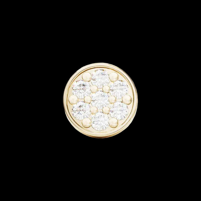 "Cluster Circle" Lab Diamond YG