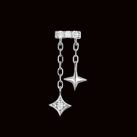 "Cosmo" Genuine Diamond 14k WG