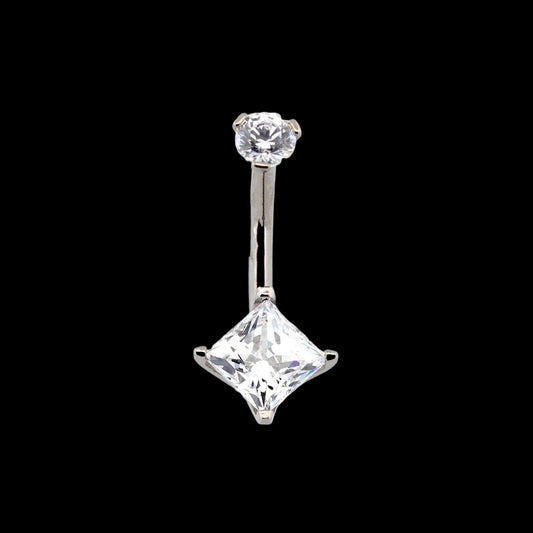 Double Champagne Princess Navel Curve Ti.