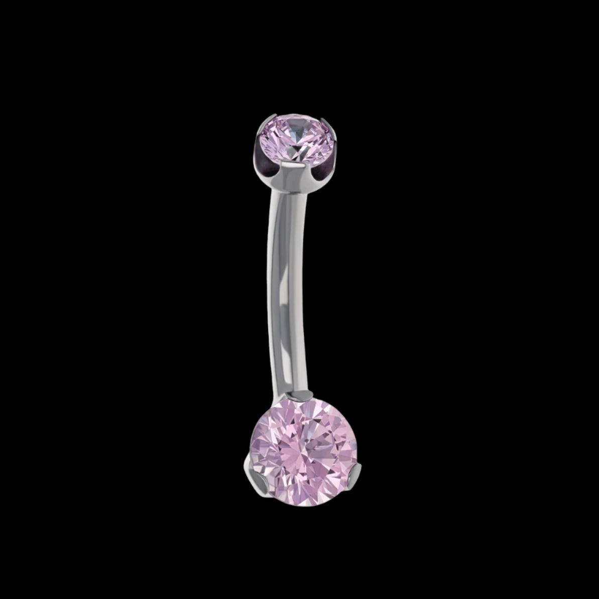 Double Purple Prong Curve Ti.