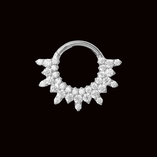"Duchess" 16g 5/16 CZ Ti.