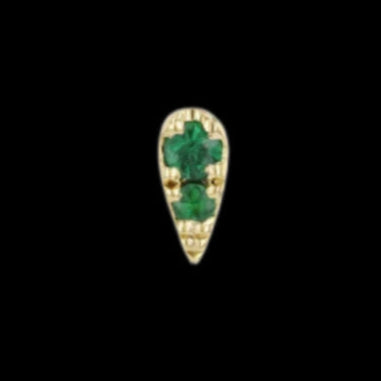 "Elixir Mini" Tsavorite YG