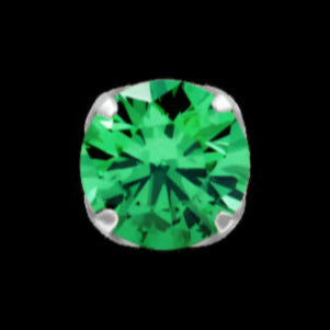 2m Emerald Green Prong Ti.