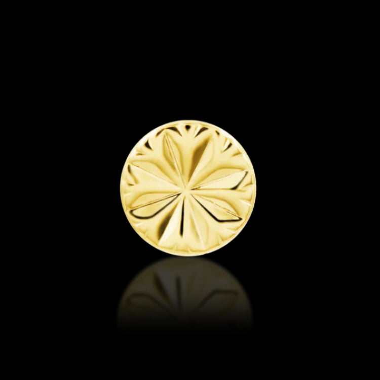 2m Engraved Disk YG
