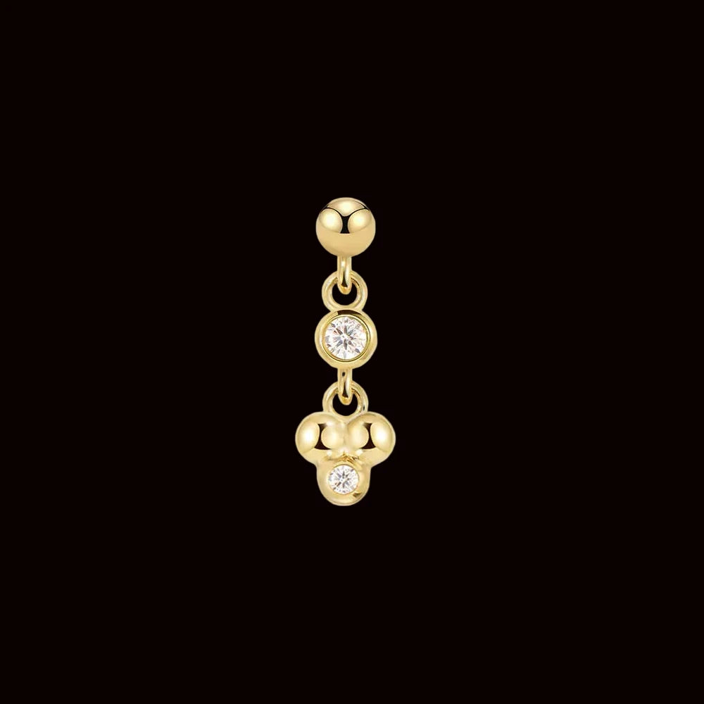 "Evelyn" Genuine Diamond YG