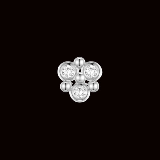 "Ezra 07" Genuine Diamond WG