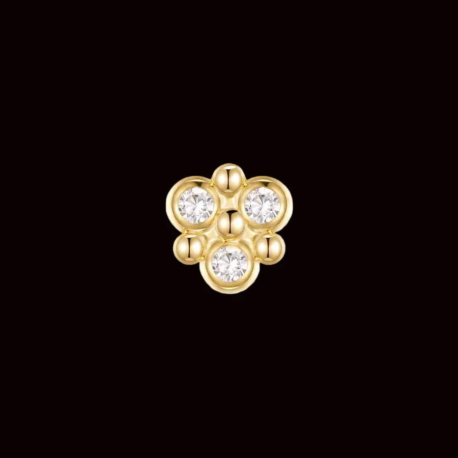 "Ezra 07" Genuine Diamond YG