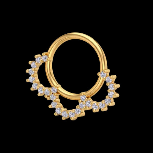 "Flora" CZ YG Seamring