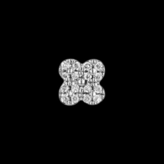 "Flora Mini" Genuine Diamond WG