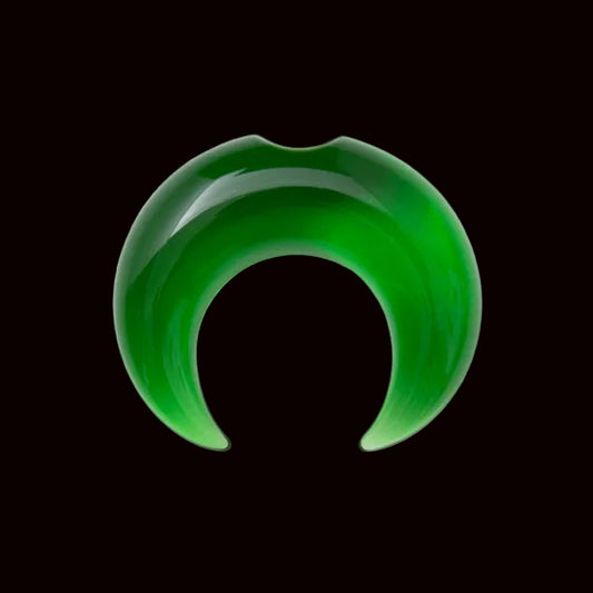 6g 4mm Green Glass Septum Pincher