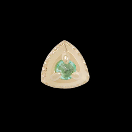 "Hero" Genuine Emerald YG