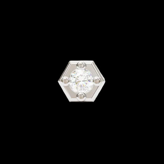 Genuine Diamond Hexagon WG