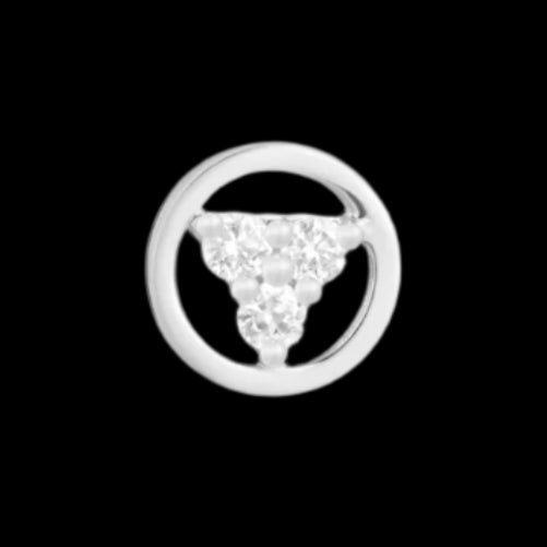 "Inner Circle" Moissanite WG