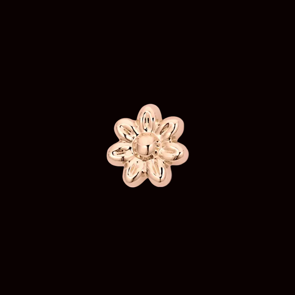 "Lil' Flower" 18k RG