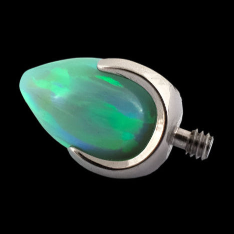 Lime Green Opal Bullet Ti