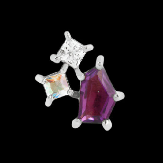 "Lyra" Genuine Amethyst WG