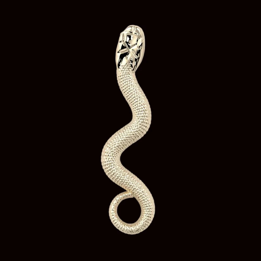 "Manasa Snake" 14k YG