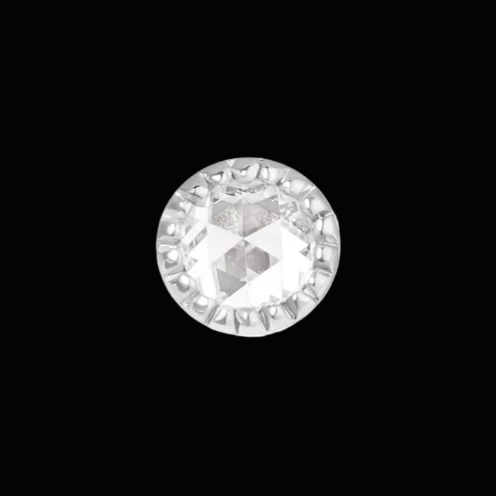 "Marceline" Genuine Moissanite WG