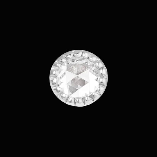 "Marceline" Genuine Moissanite WG