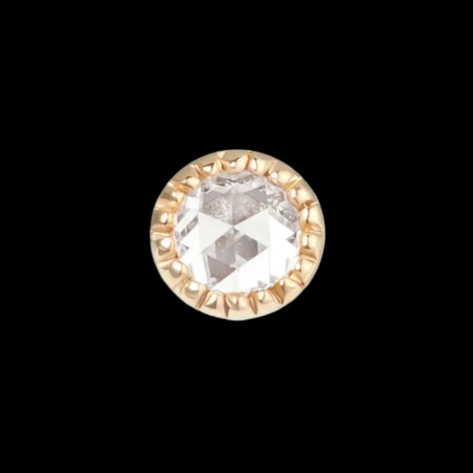 "Marceline" Genuine Moissanite YG