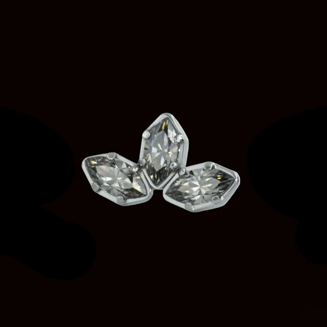 Chrome Marquise Fan Ti.