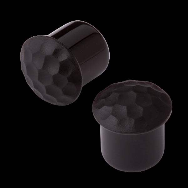 6g Martele Black Glass Plugs