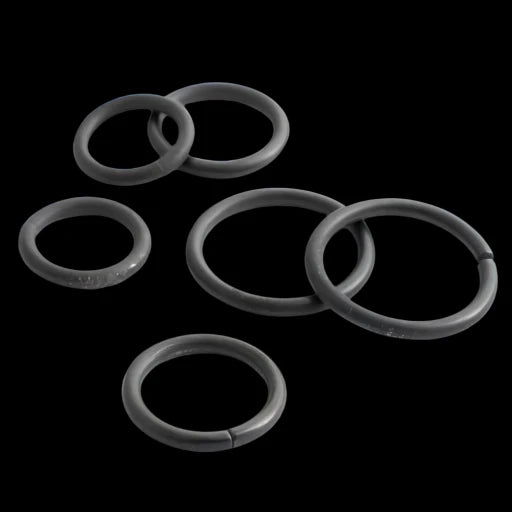 18g 5/16 Matte Black Nio Seamring