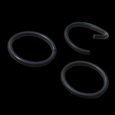 16g 7/16 Matte Black Nio Seamring