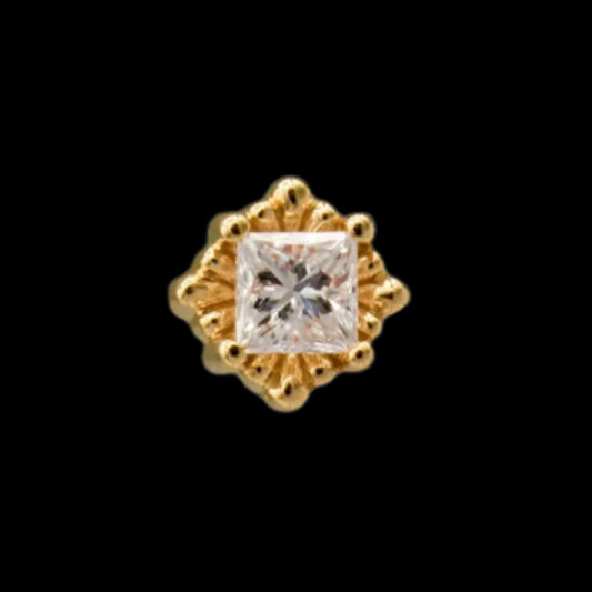 "Melange Princess" Genuine Diamond YG