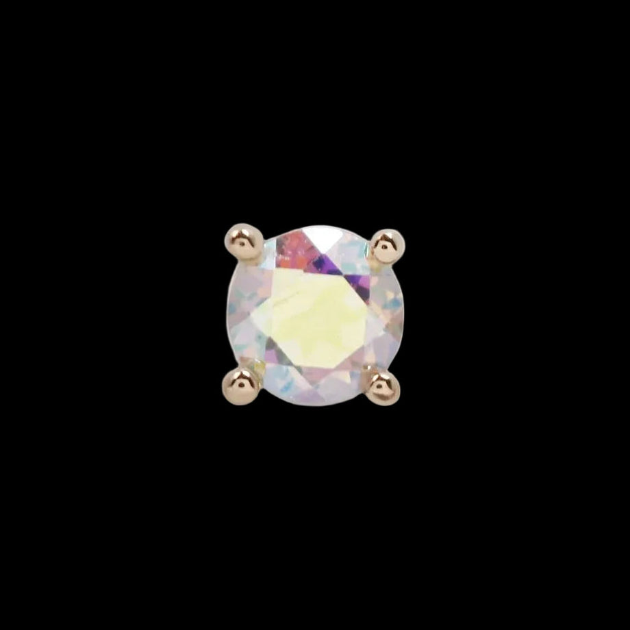 2.5m Genuine Mercury Mist Topaz Prong RG