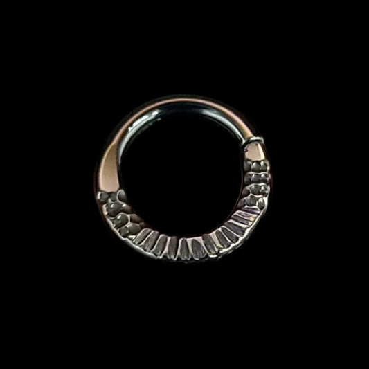 "Monolith" 16g 3/8 Polished Black Nio.