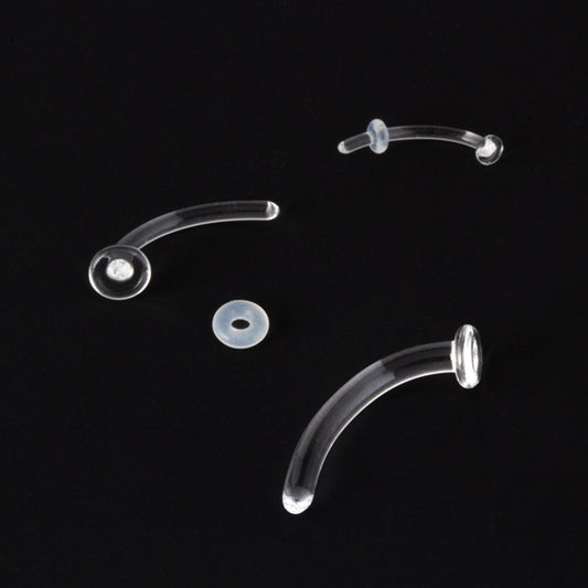 14g Glass Navel Retainer