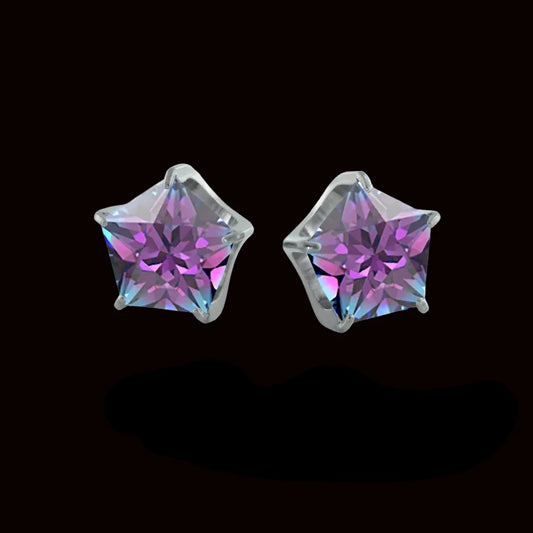 5m Aqua Purple Pentagon Ti.