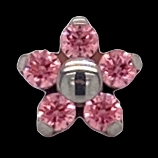 Sm Pink Flower Ti.