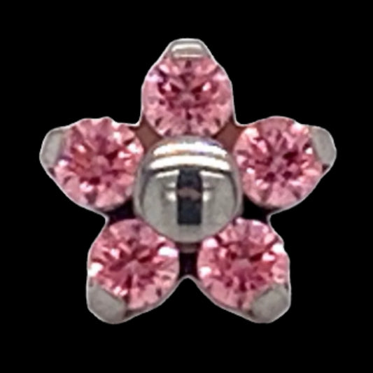 Sm Pink Flower Ti.
