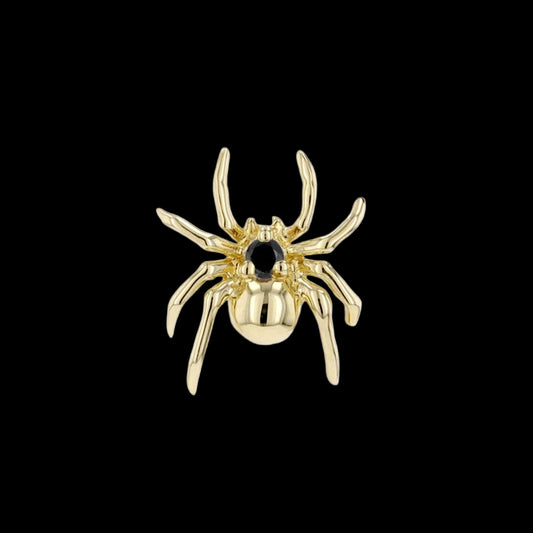 "Pippa Spider" Genuine Black Diamond YG