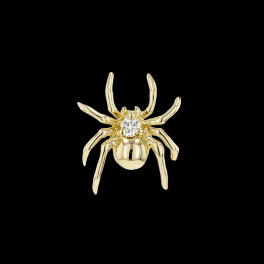 "Pippa Spider" Genuine Diamond YG