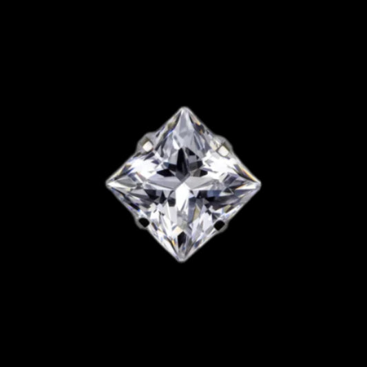 4m CZ Princess Prong Ti.