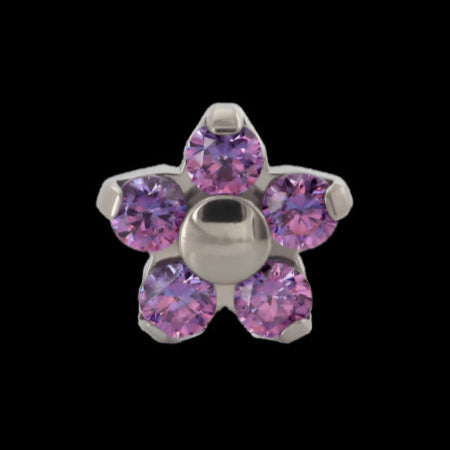 Sm Purple Flower Ti.