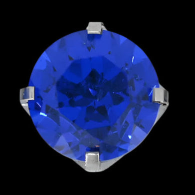 2.5m Sapphire Blue Prong Ti