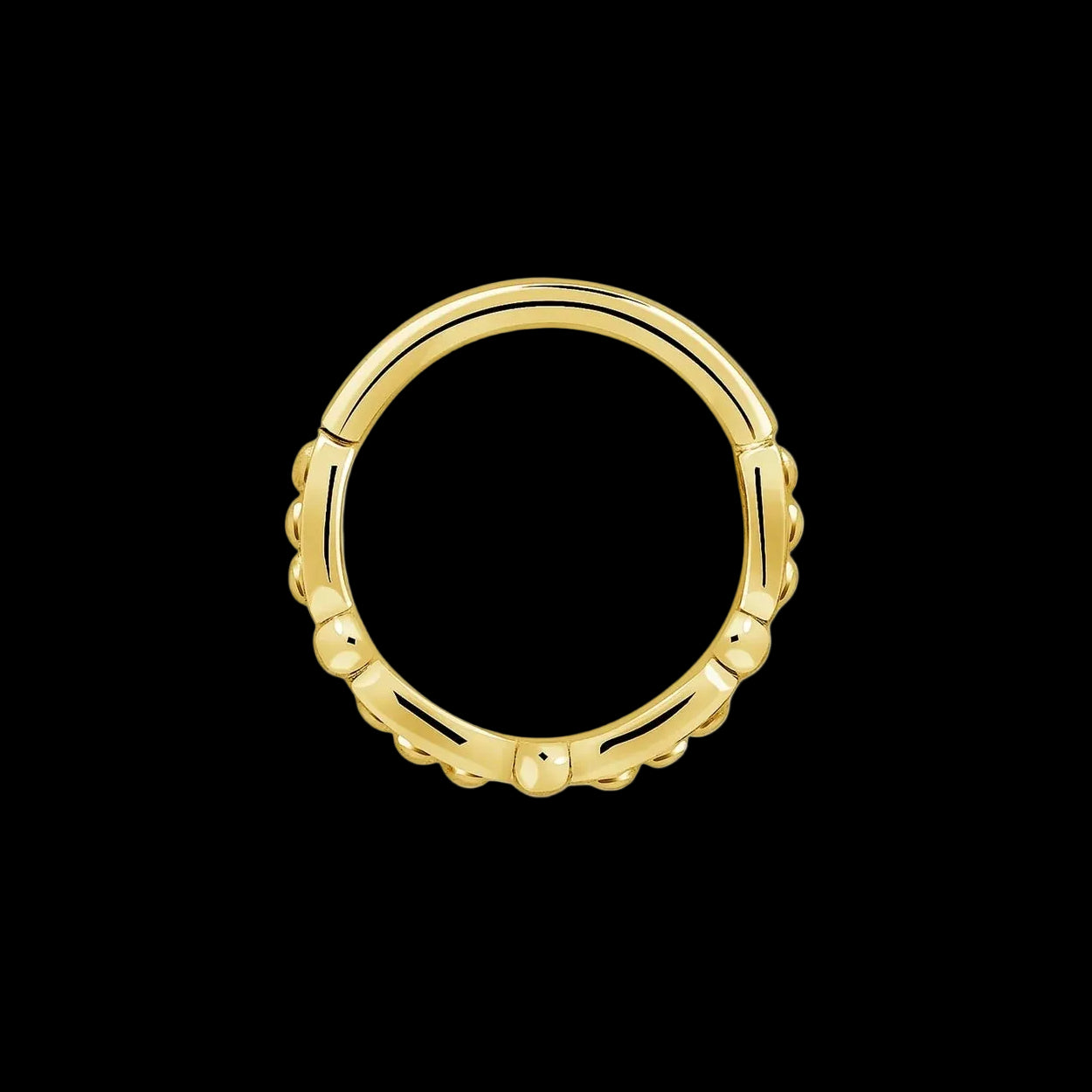 "Savannah" 18g 5/16 YG Seamring
